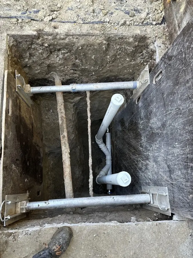 Experienced plumber completing Gas Line Repair work in Stewartville
